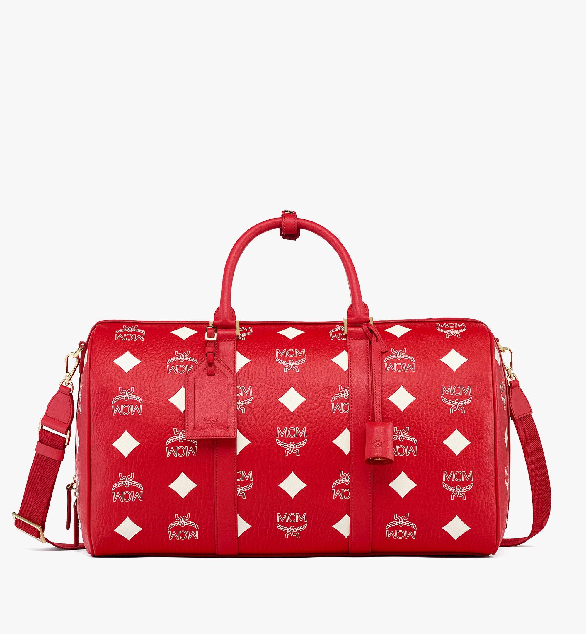 Mcm large duffle bag on sale